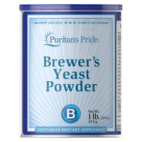 Puritan's Pride, Brewer's Yeast Powder, 16 Oz