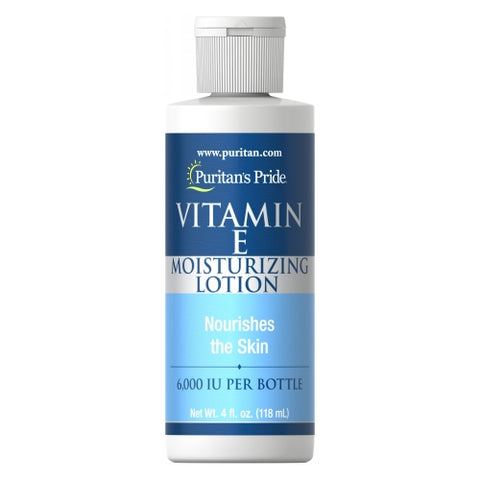 Puritan's Pride, Vitamin E Moisturizing Lotion 6,000 IU, 4 Oz
