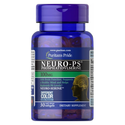 Puritan's Pride, Neuro-PS (Phosphatidylserine), 100 mg, 30 Softgels