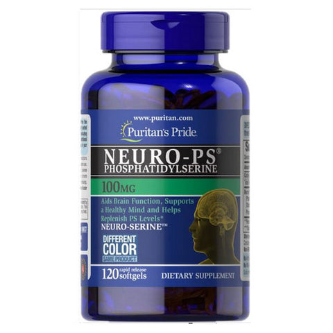 Puritan's Pride, Neuro-PS (Phosphatidylserine), 100 mg, 120 Softgels