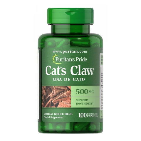 Puritan's Pride, Cat's Claw, 500 mg, 100 Capsules