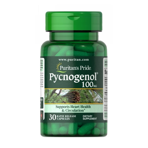 Puritan's Pride, Pycnogenol, 100 mg, 30 Capsules