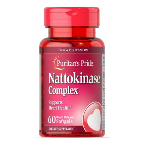 Puritan's Pride, Nattokinase Complex, 100 mg, 60 Softgels