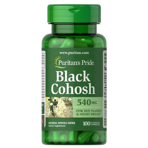 Puritan's Pride, Black Cohosh, 540 mg, 100 Capsules