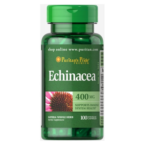 Puritan's Pride, Echinacea, 400 mg, 100 Capsules