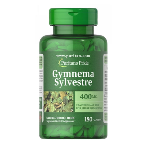 Puritan's Pride, Gymnema Sylvestre, 400 mg, 180 Caplets