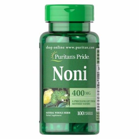 Puritan's Pride, Noni, 400 mg, 100 Capsules