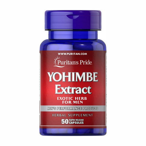 Puritan's Pride, Yohimbe Extract, 1000 mg, 50 Rapid Release Capsules