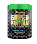 Superhuman Pump Pre Workout Powder Blueberry Steel 42 Servings by Alpha Lion