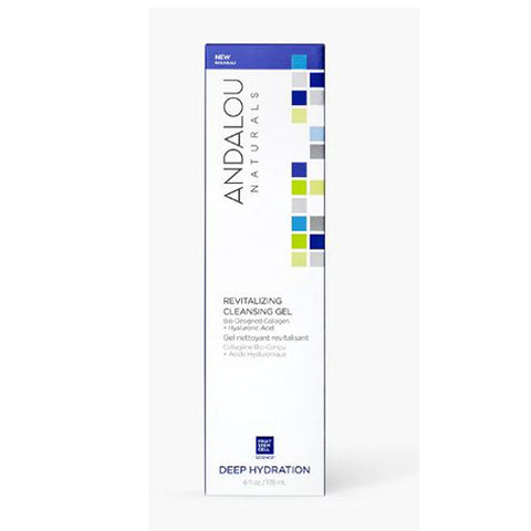Andalou Naturals, Deep Hydration Revitalize Cleans Gel, 6 Oz