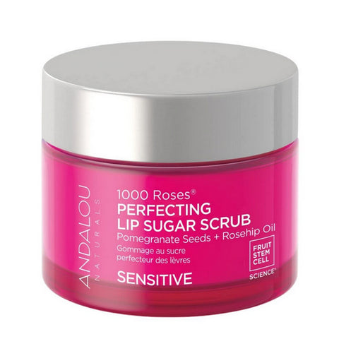 Andalou Naturals, 1000 Roses Lip Sugar Scrub, .5 Oz