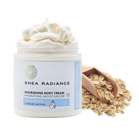 Shea Radiance, Nourishing Body Cream Unscented, 8 Oz