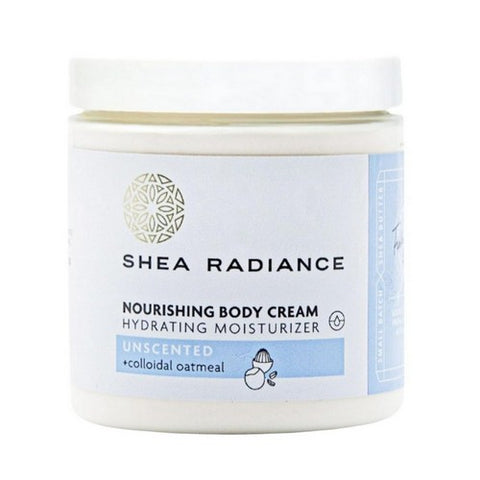 Shea Radiance, Nourishing Body Cream Unscented, 8 Oz