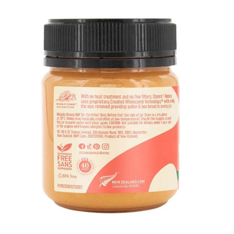 Steens, Raw Monofloral Manuka Honey UMF, 7.9 Oz
