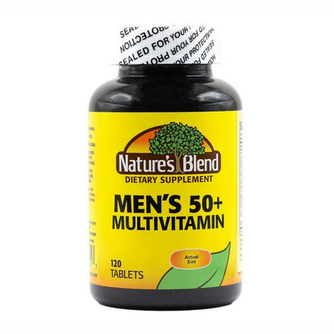 Nature's Blend, Multivitamin Men'S 50 Plus, 120 Tabs