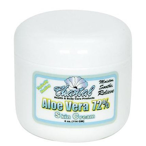 Nature's Blend, Chantal Aloe Vera 72% Skin Cream, 4 Oz