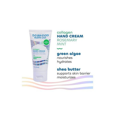 Seaweed Bath Co, Collagen Hand Cream, 2 Oz