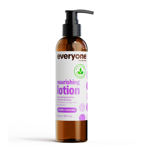 EO Products, Everyone Lotion Vanilla Lavender, 8 Oz