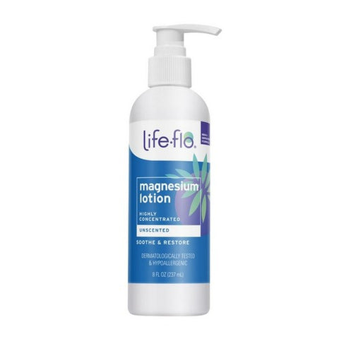 Life-Flo, Magnesium Lotion Unscented, 8 Oz
