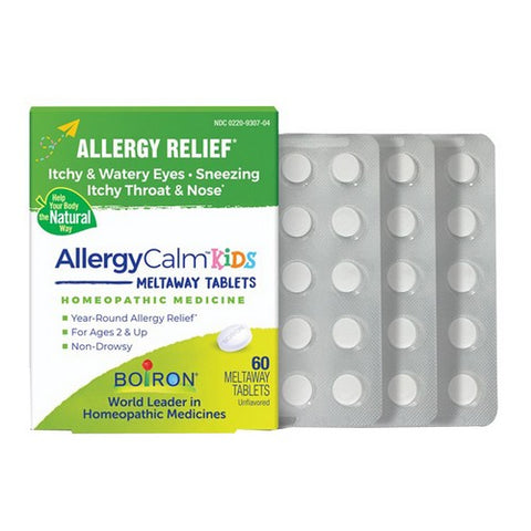 Boiron, Allegy Calm Kids, 60 Tabs