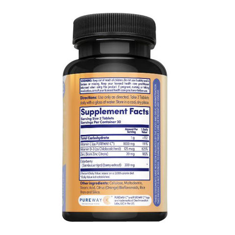 Zand, Super C+ Elderberry, 60 Count