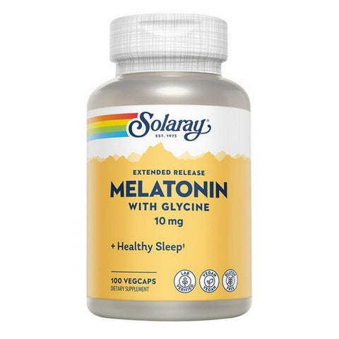 Solaray, Melatonin with L-Glycine, 10 mg, 100 Count