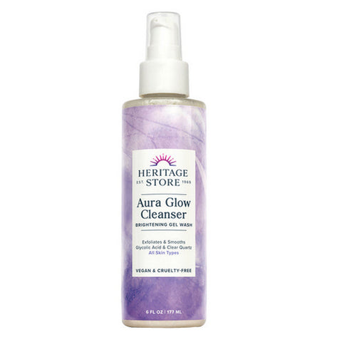Heritage Store, Aura Glow Cleanser, 6 Oz