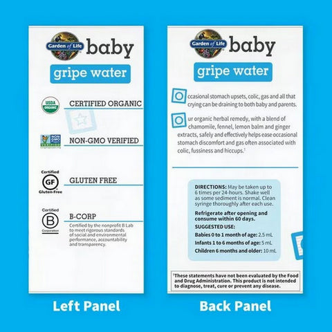 Garden of Life, Organic Baby Gripe Water, 4 Oz