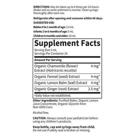 Garden of Life, Organic Baby Gripe Water, 4 Oz