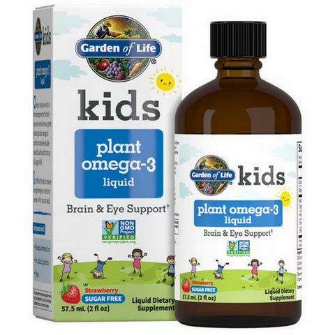 Garden of Life, kids plant omega-3 Strawberry, 2 Oz