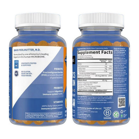 Garden of Life, Dr. Formulated Probiotics Orange Dream, 10 Billion, 60 Gummies