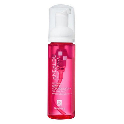 Andalou Naturals, 1000 Roses Gentle Cleansing Foam, 5.5 Oz
