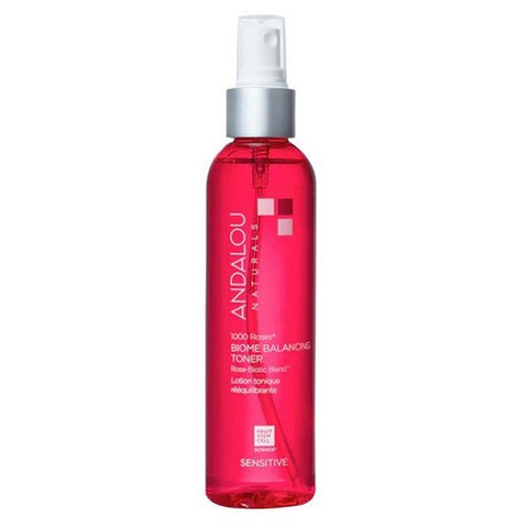 Andalou Naturals, 1000 Roses Biome Balancing Toner, 6 Oz