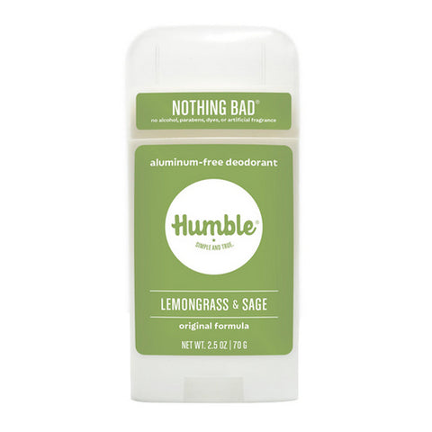 Humble Brands, Deodorant Original Lemongrass & Sage, 2.5 Oz