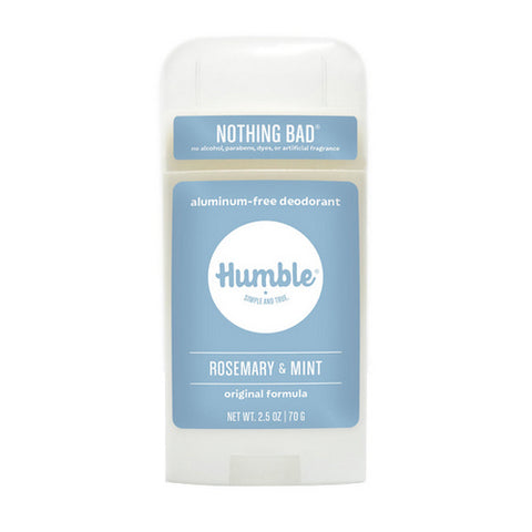 Humble Brands, Deodorant Original Rosemary & Mint, 2.5 Oz