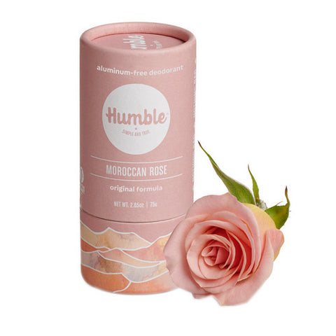 Humble Brands, Deodorant Paperboard Original Moroccan Rose, 2.65 Oz