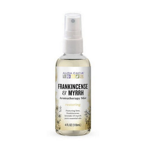 Aura Cacia, Frankincense & Myrrh Mist, 4 Oz