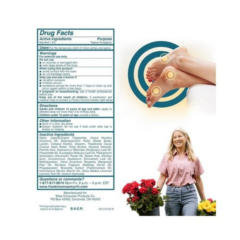 Frankincense & Myrrh, Intensive Foot Therapy Lotion, 3 Oz