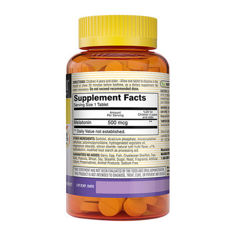 Mason, Healthy Kids Melatonin, 60 Count