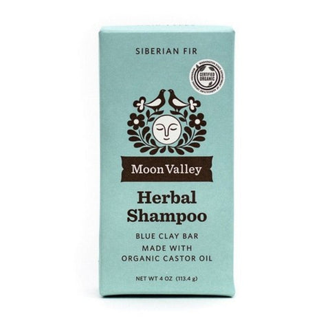 Moon Valley Organics, Herbal Shampoo Bar Siberian Fir, 3.5 Oz