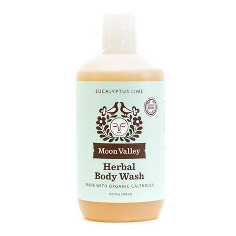 Moon Valley Organics, Herbal Body Wash Eucalyptus Lime, 12.9 Oz