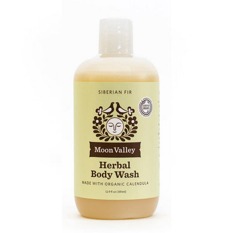 Moon Valley Organics, Herbal Body Wash Siberian Fir, 12.9 Oz