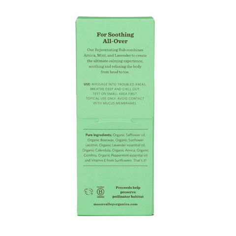 Moon Valley Organics, Rejuvenating Body Rub, 1.7 Oz