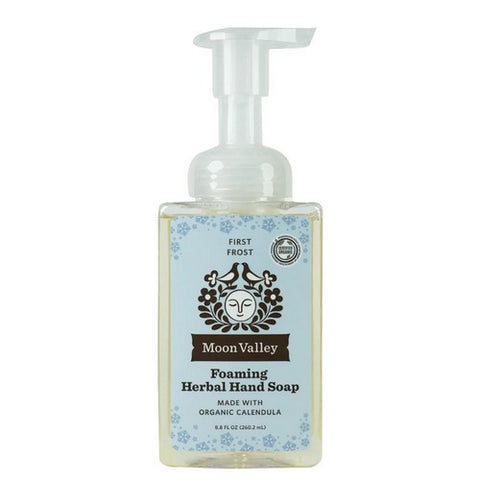 Moon Valley Organics, Foaming Herbal Hand Soap First Frost, 8.8 Oz