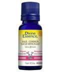 Organic Essential Oil Sage Common 15 Ml by Divine Essence