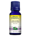 Organic Clary Sage Essential Oil 15 Ml by Divine Essence