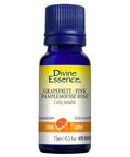 Organic Grapefruit Pink Essential Oil 15 Ml by Divine Essence