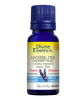 Organic Essential Oil Lavender True (Provence-1200m) 15 Ml by Divine Essence