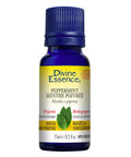 Organic Essential Oil Peppermint (Yakima) 15 Ml by Divine Essence