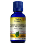 Organic Essential Oil Peppermint Supreme 30 Ml by Divine Essence